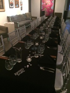 treo private dinner